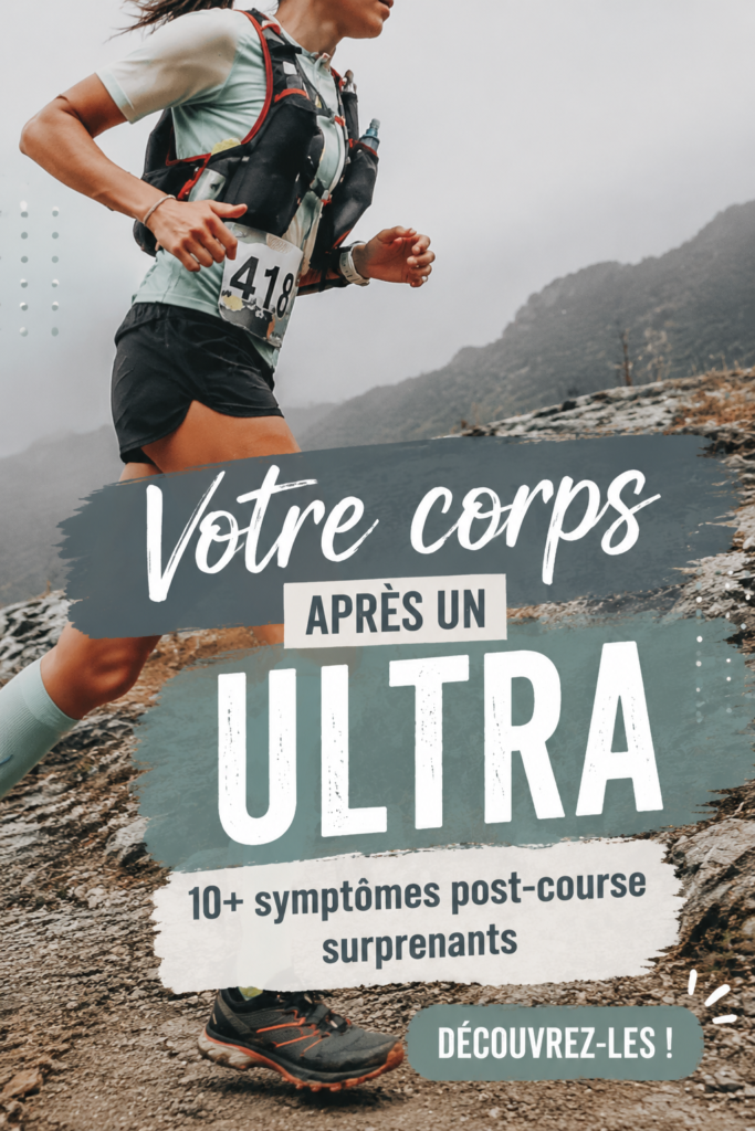 Femme se reposant après un ultra marathon, montrant des signes de fatigue