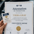 Portrait de Tiera Gray, influenceuse fitness passionnée