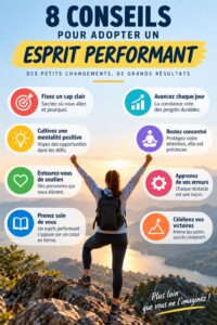 Femme souriante en plein exercice, symbolisant un mindset positif en fitness.