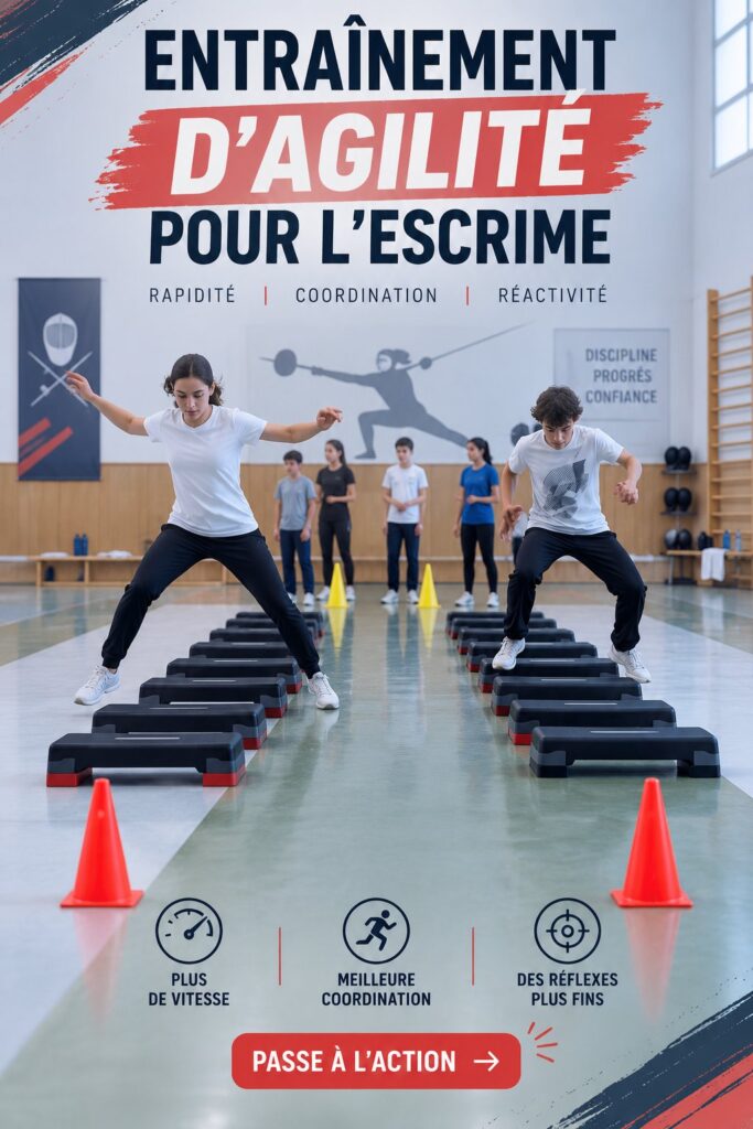 Une femme effectuant des exercices d'agilité dans un parc, mettant en valeur sa coordination et son équilibre.
