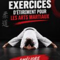 Femme en train de faire des exercices de stretching pour les arts martiaux
