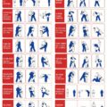 Femme pratiquant le judo en exécutant un kata Go-No-Sen sur un tatami.