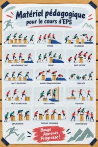 Une sélection de matériel de sport pour des cours engageants.