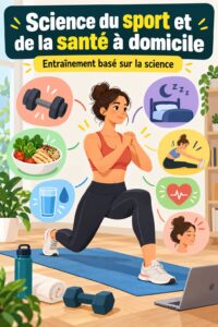 Image d'une femme s'entraînant, alliant pratique et science pour optimiser sa performance sportive.