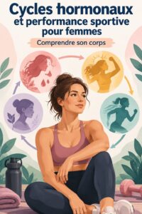 Femme athlète en entraînement, illustrant le lien entre hormones et sport