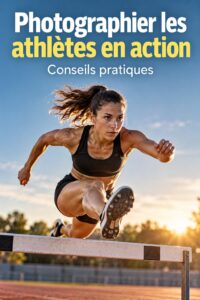 Femme en train de s'entraîner avec des images inspirantes en arrière-plan