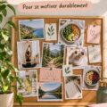 Tableau de vision beauté et santé avec photos motivantes