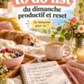Femme utilisant une to-do list pour planifier son dimanche